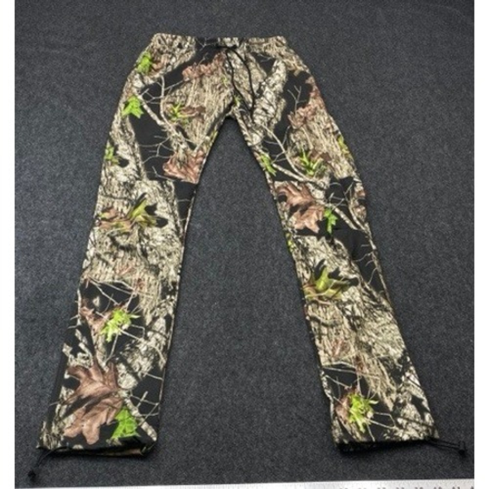 American Stitch Jogger Pants Mens Small Camo Woodland Bungee Hem Streetwear